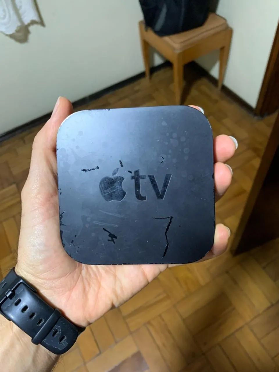 Apple TV 4K Wi-Fi + Ethernet  Preto - Apple