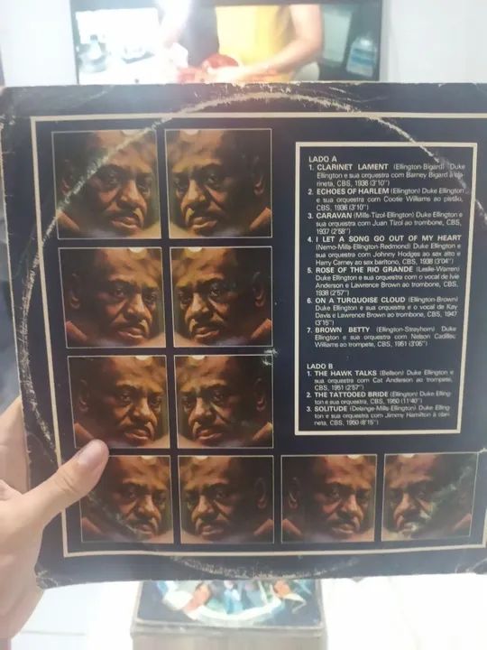 Disco de vinil "Os Gigantes do Jazz - Duke Ellington" - Foto 4