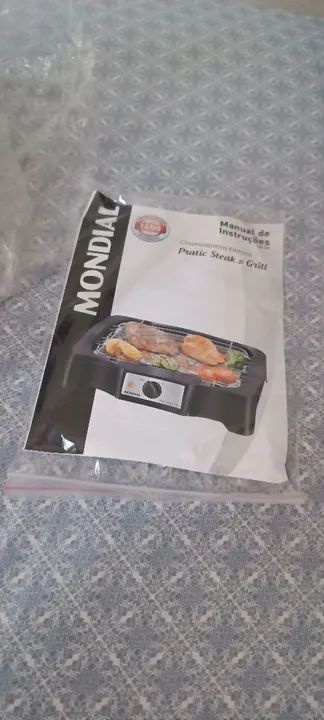 Churrasqueira Elétrica Mondial Pratic Steak & Grill - Foto 5