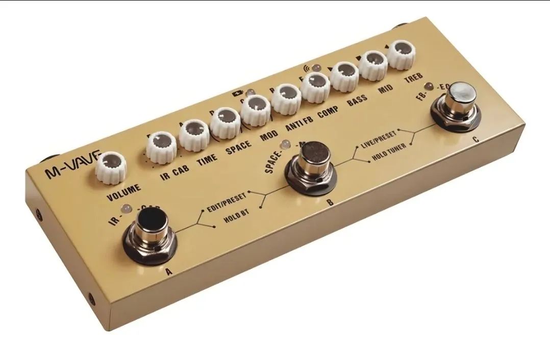 Pedal Multi-efeitos M-VAVE Ac - Foto 3