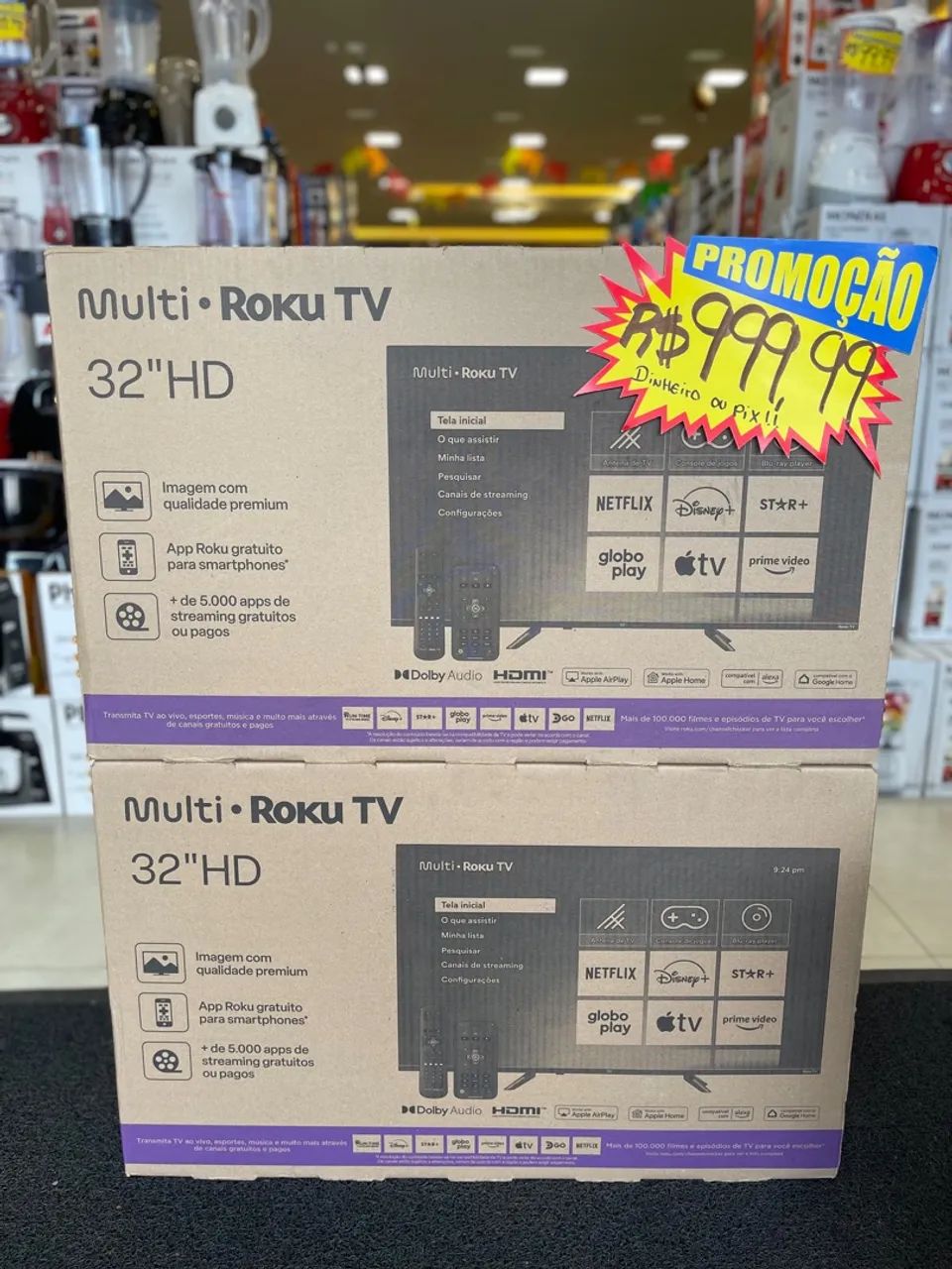 Smart TV Multi Roku 32" HD - Foto 2