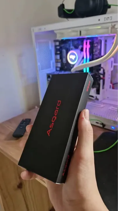 Memória Ram Asgard RGB, DDR4, 16gb 2x8gb 3200mhz