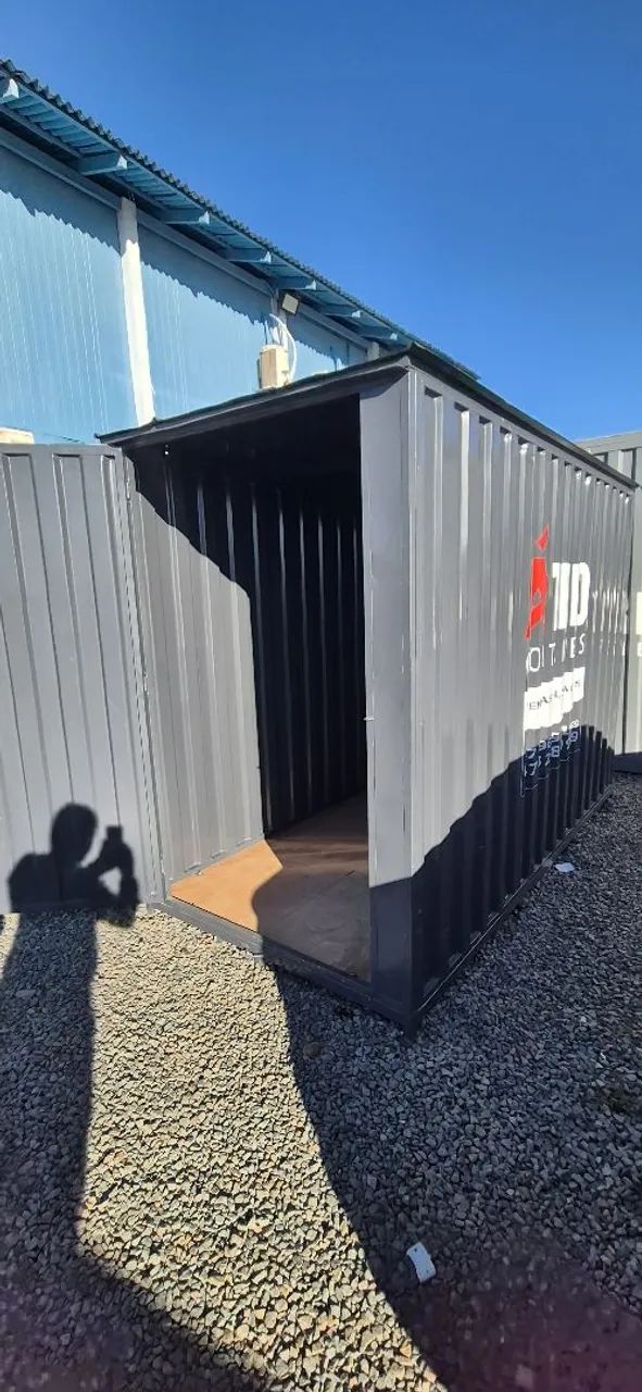 Container abrigo ferramentas desmontável 