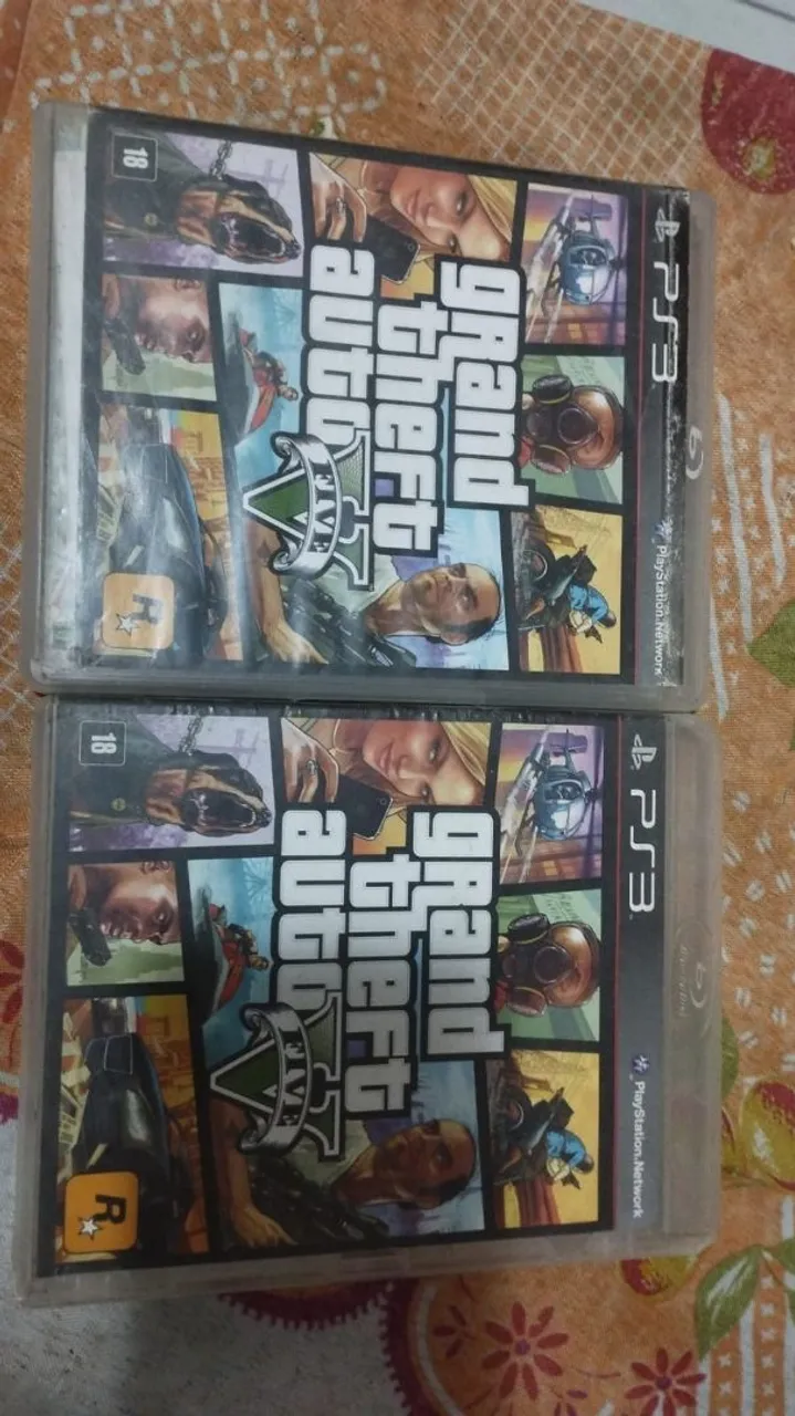 Grand Theft Auto V - PS3, entre outros títulos de Xbox 