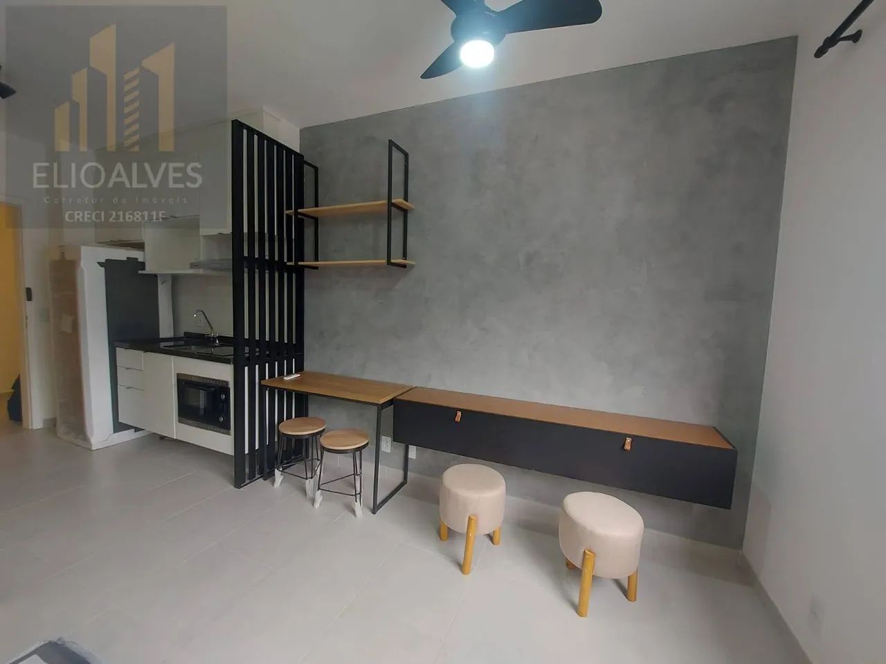STUDIO MOBILIADO NA VILA OLIMPIA PARA LOCAÇÃO COM LAZER COMPLETO - Foto 2