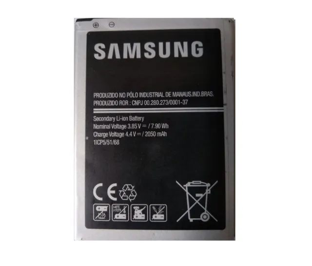 Bateria celular Samsung original J1 Sm-j120 2050mah - Foto 2