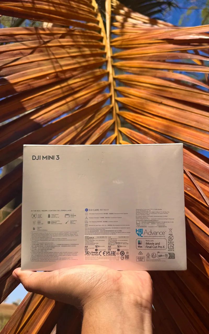 PROMOÇÃO - DRONE DJI MINI 3 COM TELA E SEM TELA E DJI FLIP - LACRADO  - Foto 3