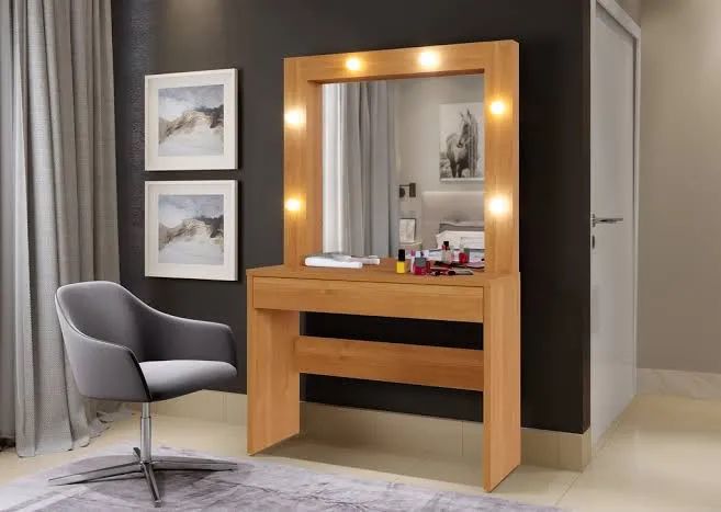 Penteadeira com Espelho e Luzes - Elegância para seu espaço