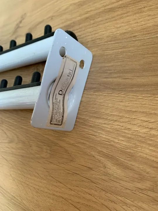 Suporte para Cabides de Roupa - Branco - Novo - Foto 4