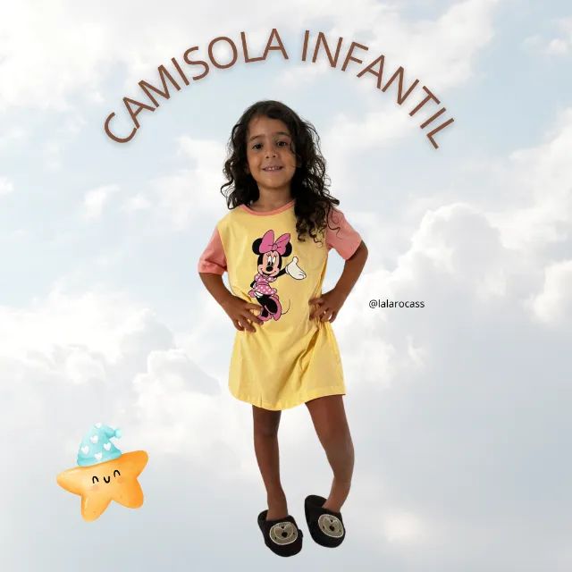 Camisola de algodao infantil - Foto 3