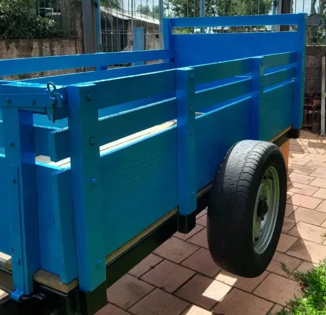 Carroçao para micro trator Yanmar e Tobatta    - Foto 5