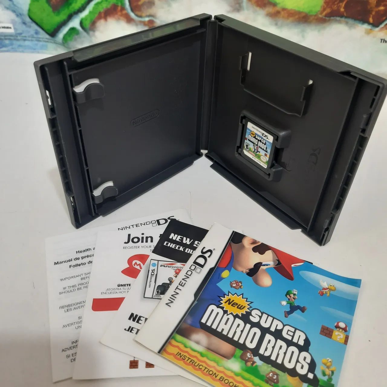 New super Mario Bros Nintendo DS cib - Foto 2