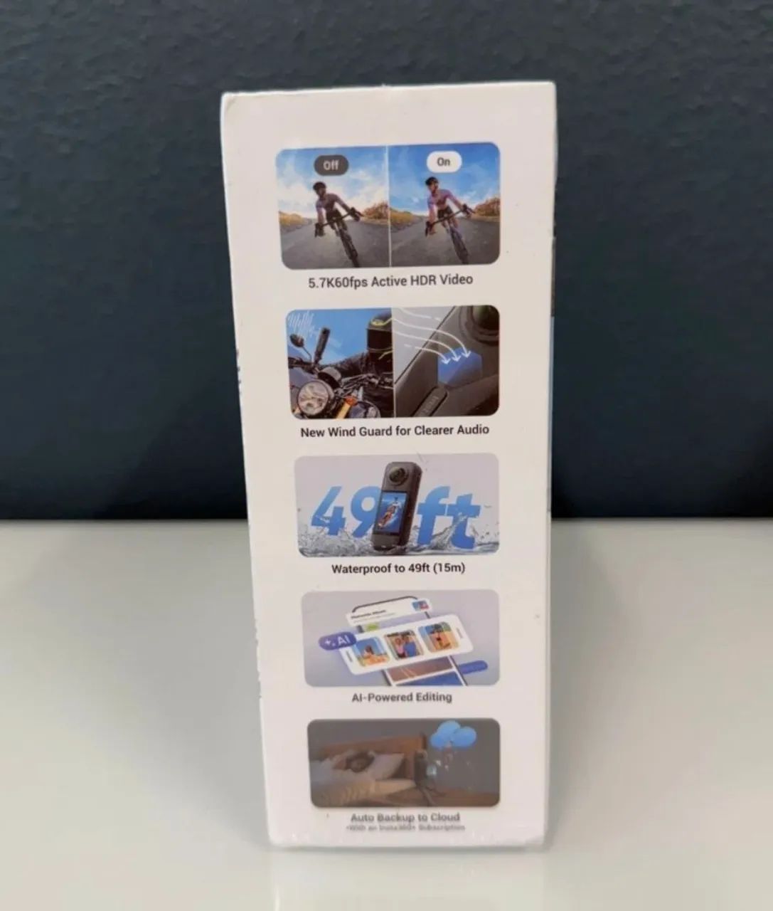 Insta360 X5 8K NOVA LACRADA - Foto 3