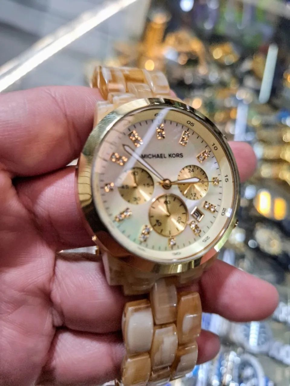 Relógio MICHAEL KORS MK FEMININO  - MADRE PEROLA - Foto 4