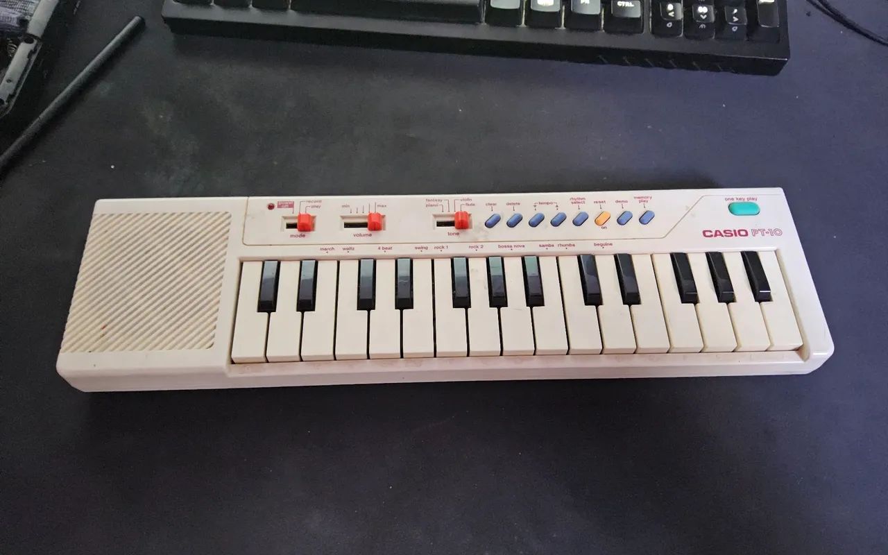 Teclado Casio PT-10 Instrumentos musicais Rocha, Rio de