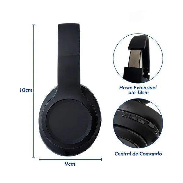 Fones bluetooth headset BT 76064363330967937122