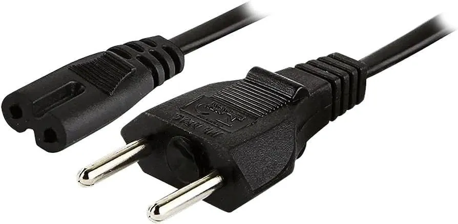 Cabo Forca Energia Bipolar Ps3 Ps4 Fonte Tv Radio Impressora projetor