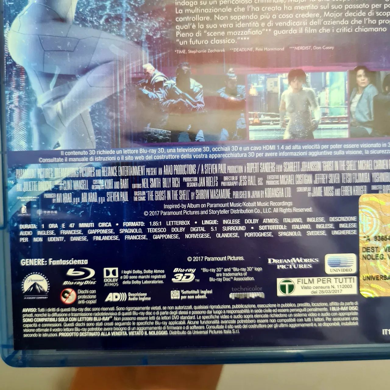 Blu-ray 3D ghost in the shell - Foto 3