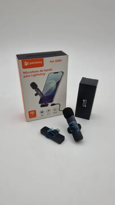 Microfone de lapela - Peining (NOVO)