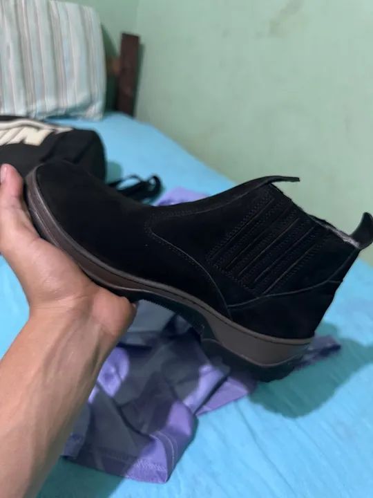 Bota Masculina Preta