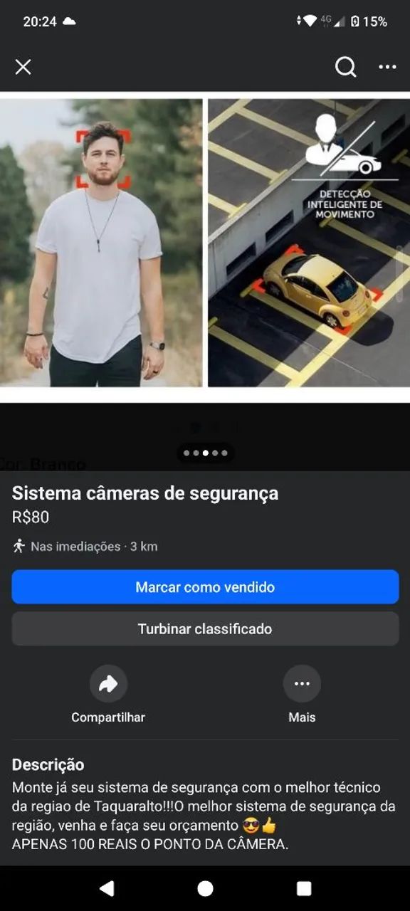 Instalação e manutenção de câmeras de segurança. - Foto 3