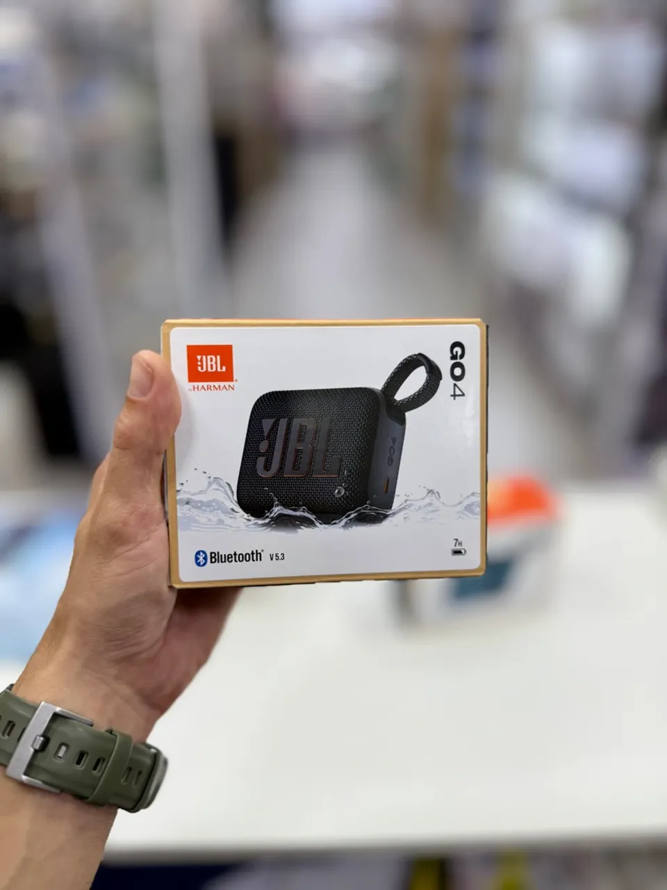 Caixa de som JBL GO4 Bluetooth - Som Potente e Portátil