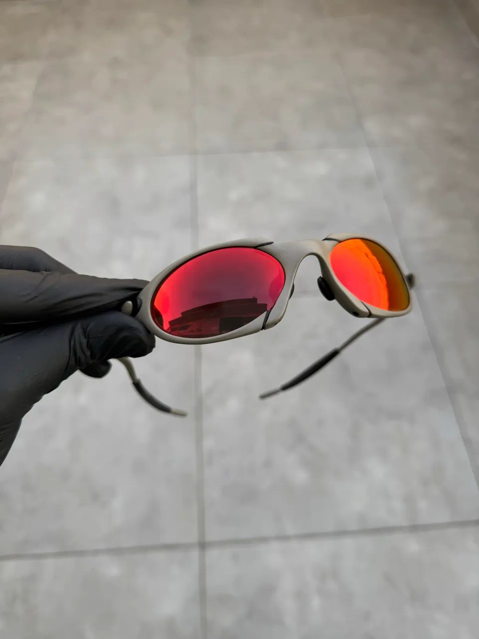 Romeo 1 X Metal Ruby Special Oakley Óculos Lupas - Foto 3