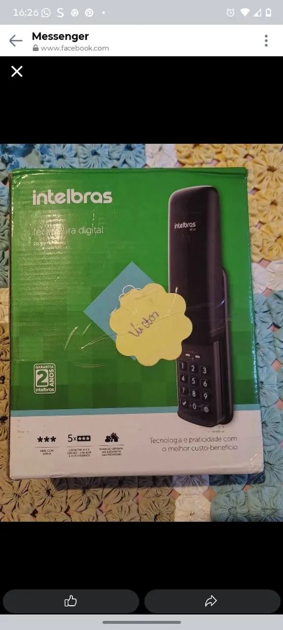 Fechadura eletrônica 64750515879427121