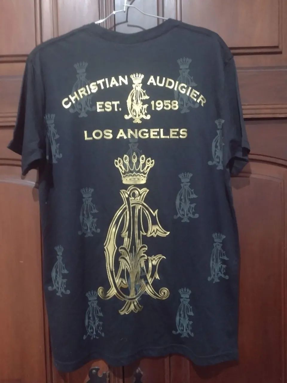Camiseta Christian Audigier Skull Rose - Foto 2