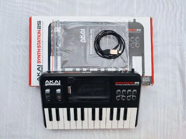 その他 akai1824 Teclado Sintetizador Controlador MIDI Akai Synthstation 25 iPhone
