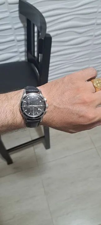 Relógio Masc. Hamilton Jazzmaster QUARTZO.  (SUÍÇO ORIGINAL) - Foto 5