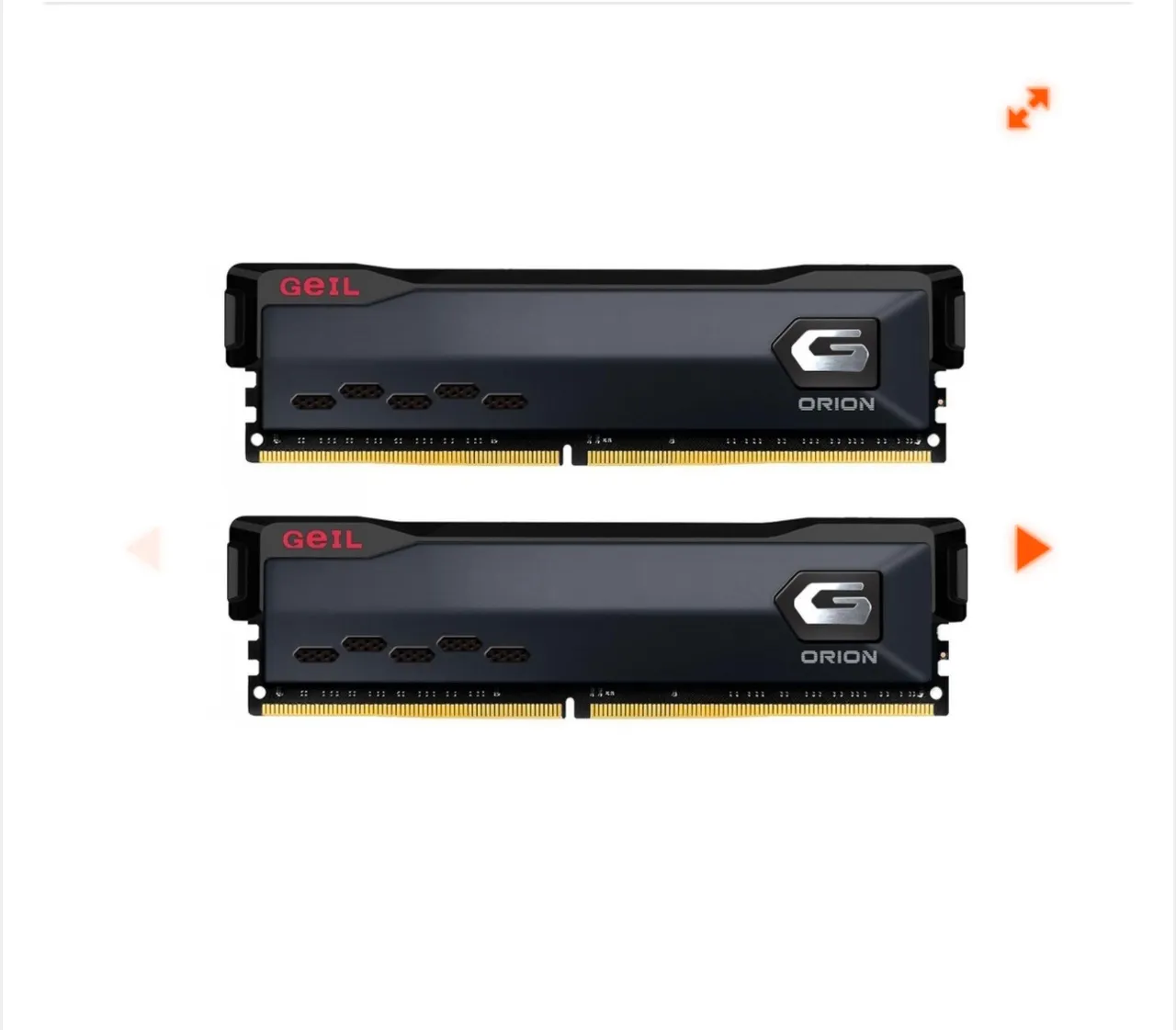 Memória RAM GeIL Orion DDR4