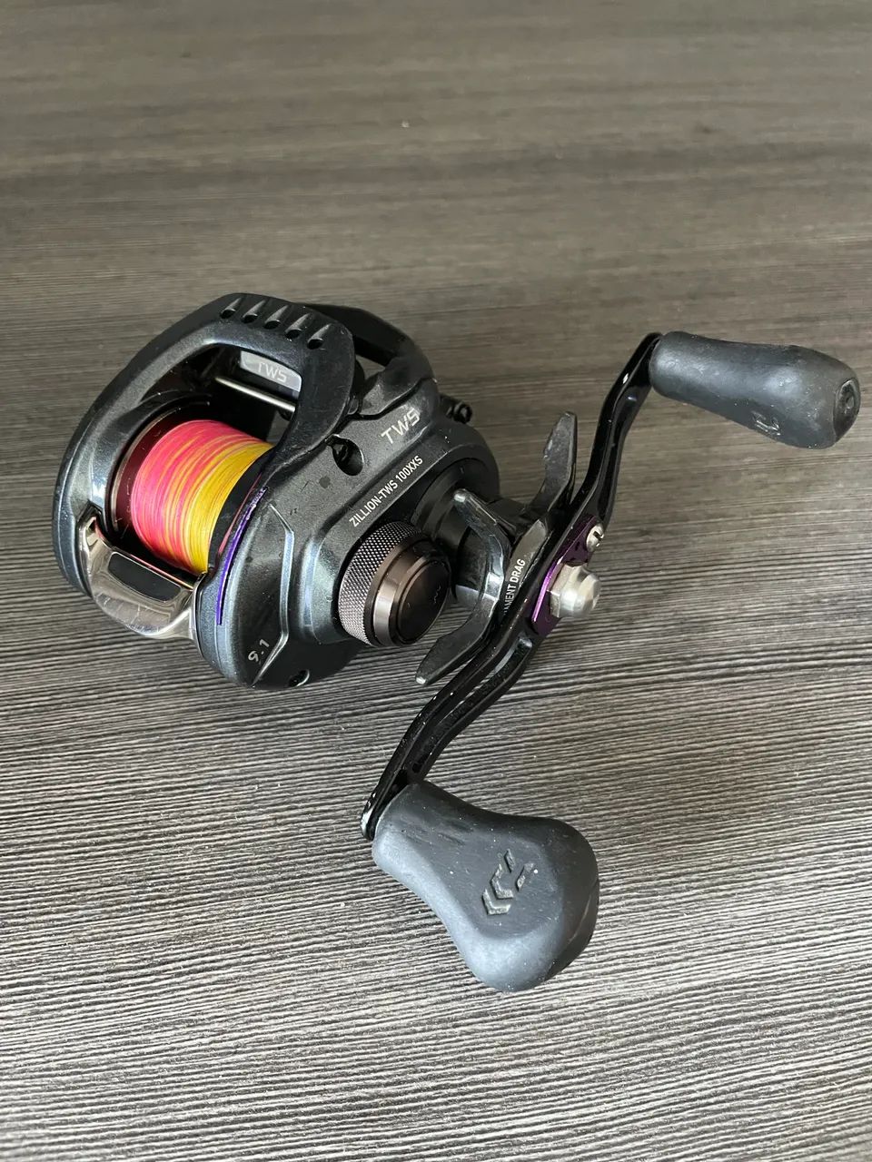 Carretilha Zillion TWS recolhimento 9.1 - Foto 4