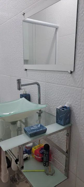 Gabinete de vidro e espelho completo - Foto 4