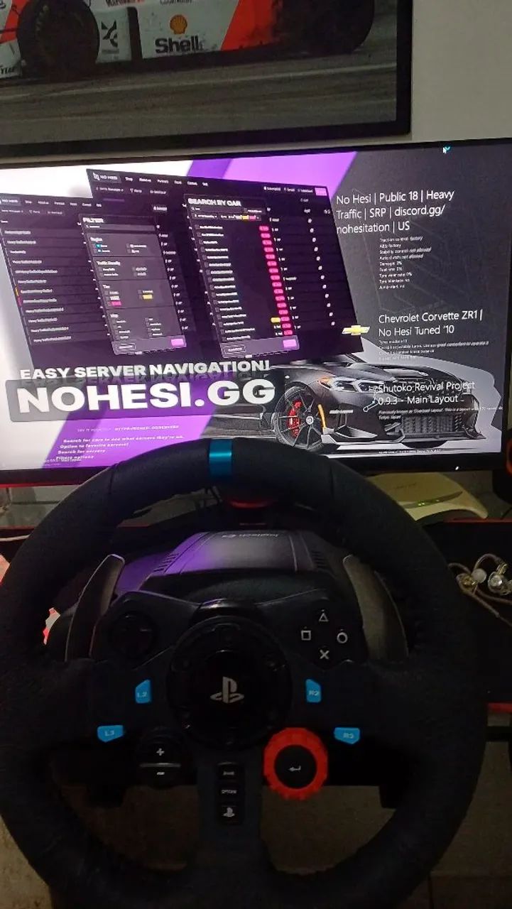 Volante Logitech G29 para Playstation e pc - Foto 3