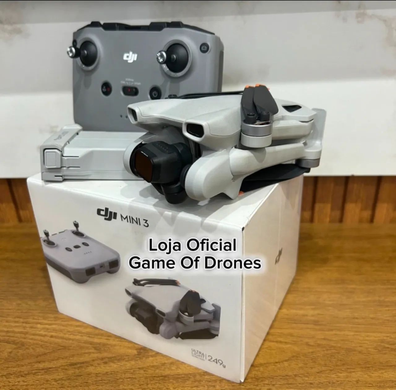 Drone DJI Mini 3 - Novo Lacrado - Foto 2