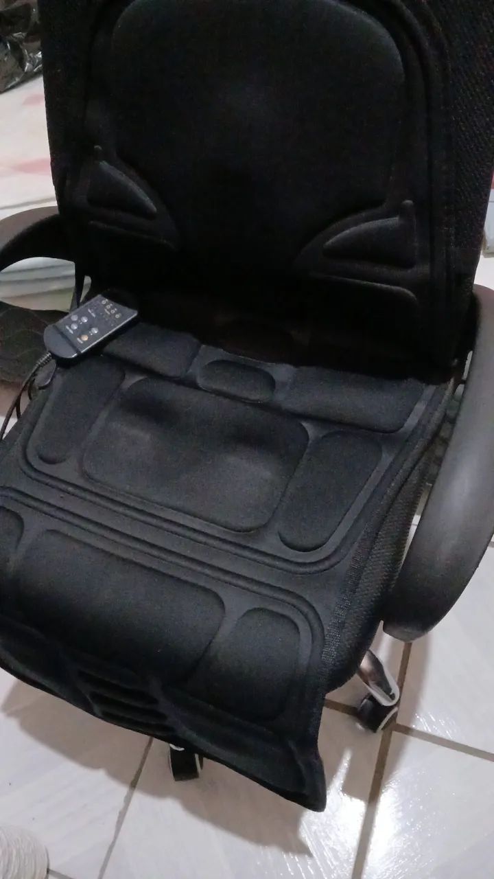 Capa de assento massageadora
