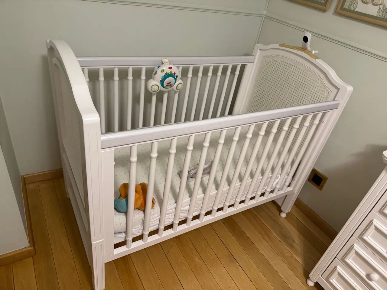 Berço Clássico em Madeira 2x1