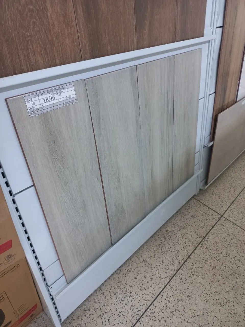 Piso 20x60 Carson TImberland Carmelo Fior - Foto 4