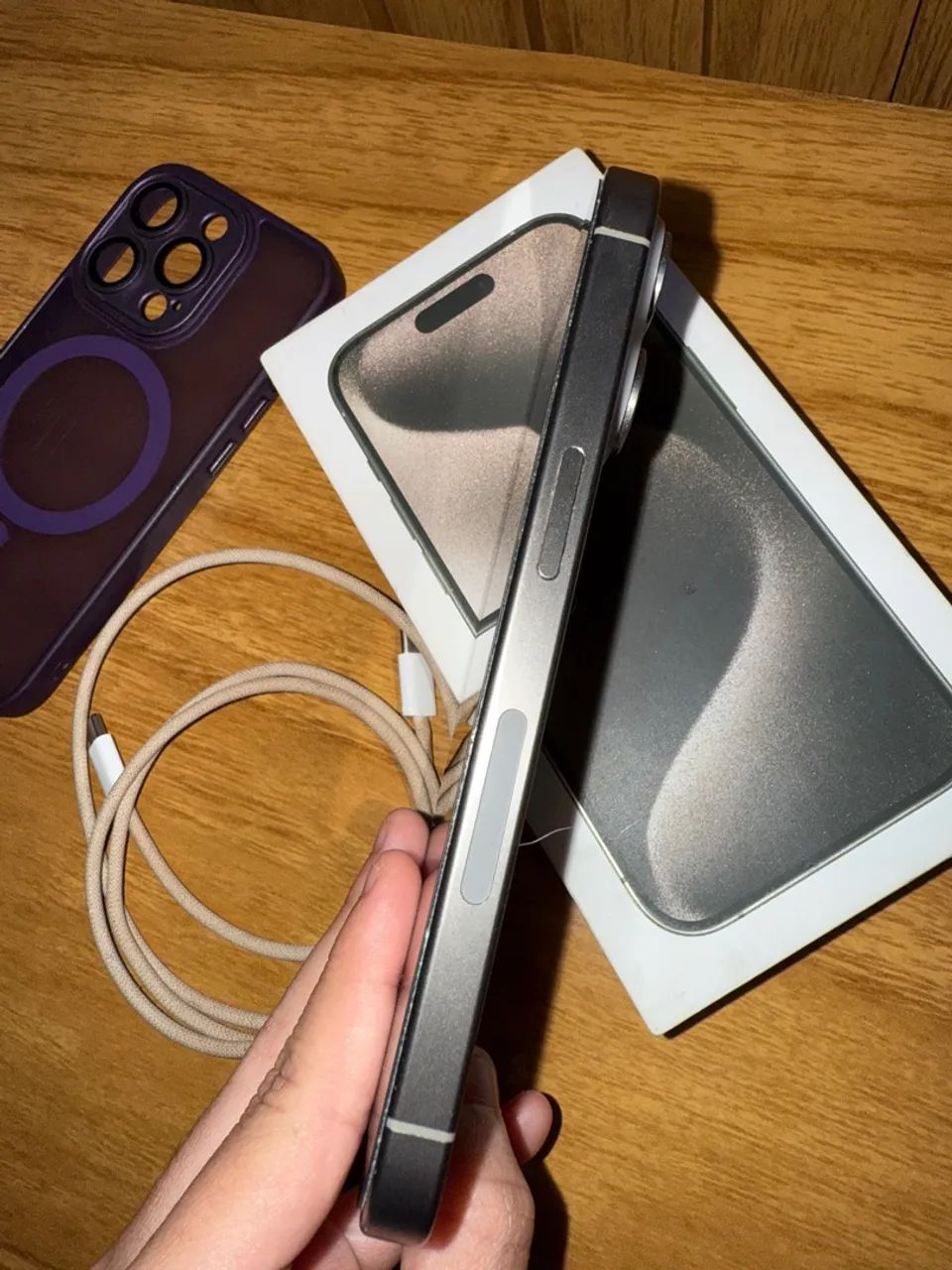 iPhone 15 pro 128gb seminovo