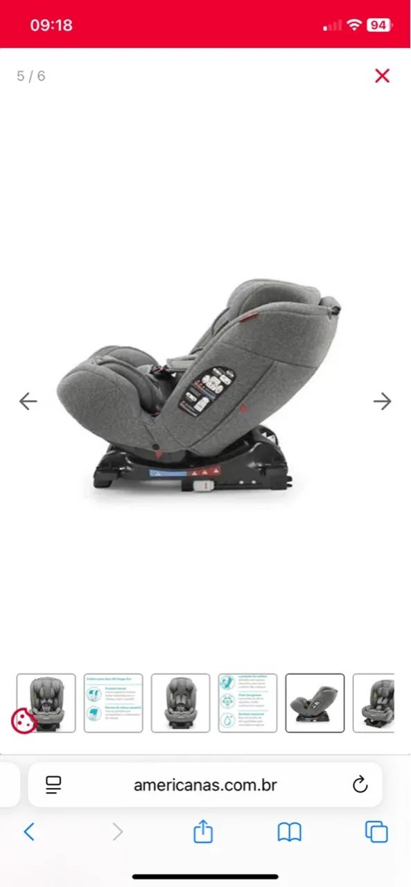 Cadeirinha Fisher Price ISOFIX  - Foto 3