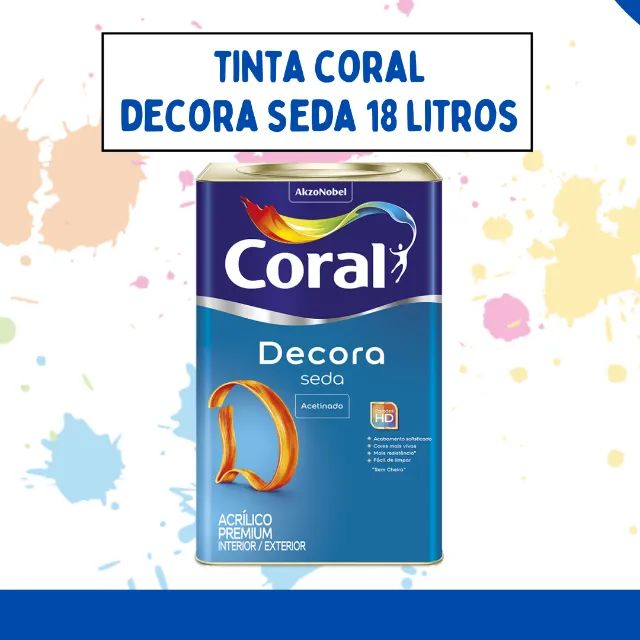 Tinta Coral Decora Seda
