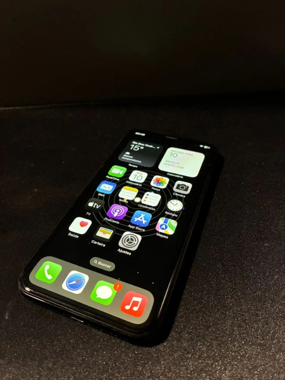 iPhone X 256GB Preto - Celulares e Smartphones - Timbó 1454238346
