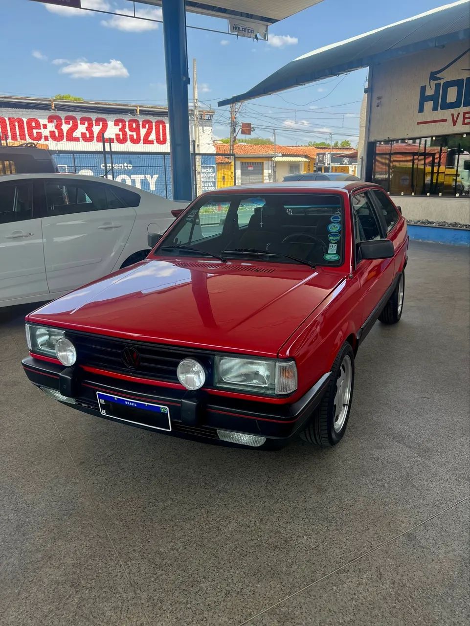 VW Gol GTS 1.8 1990 PLACA PRETA