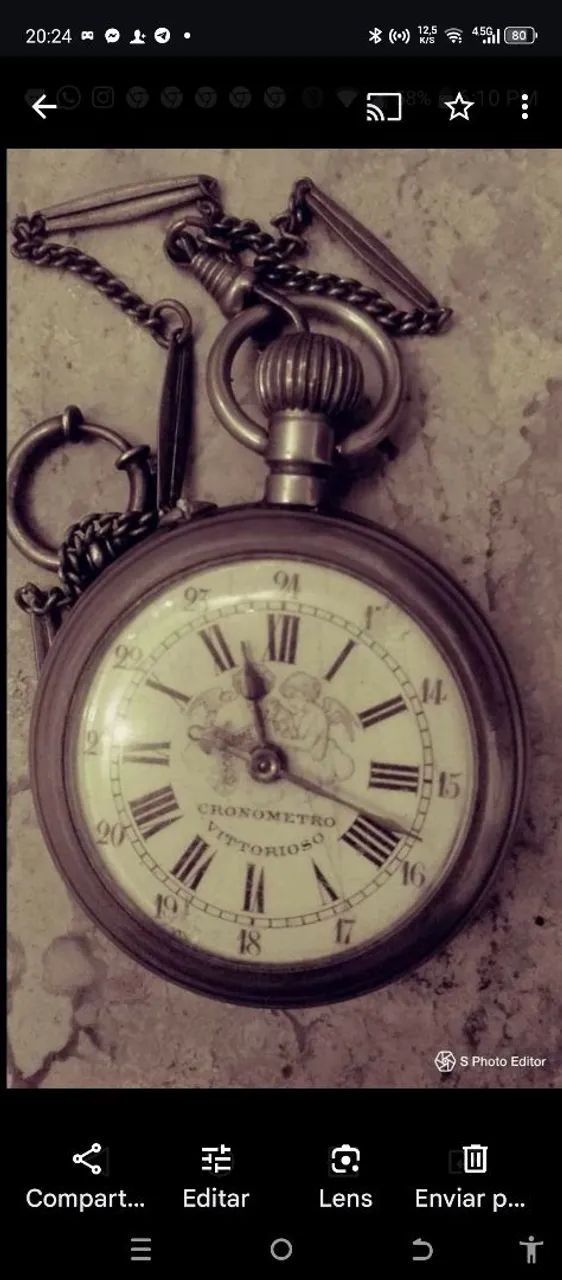 Antique silver pocket watch64551563160321120