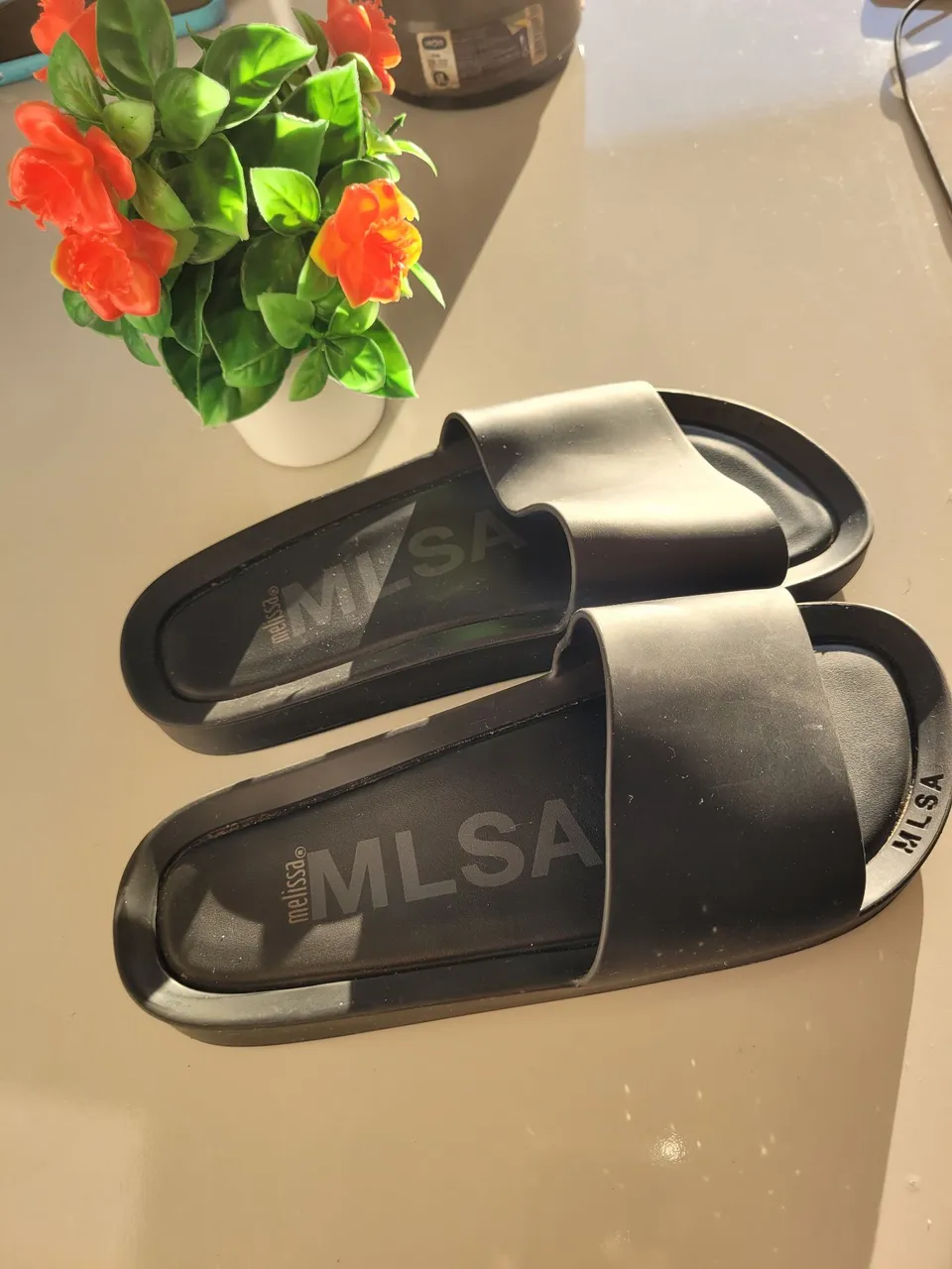 Sandália Melissa Slide MLSA - Preta