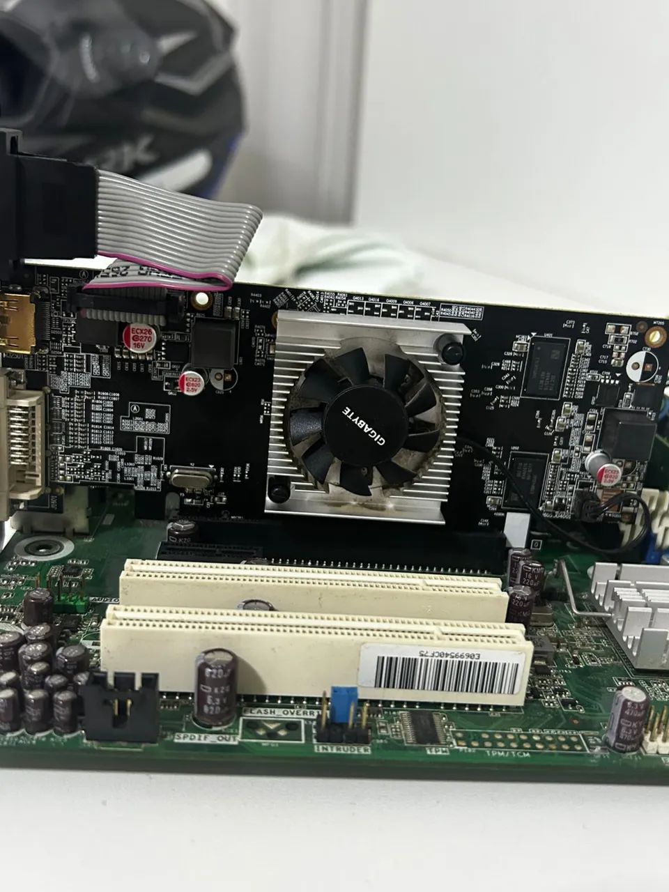 kit placa mãe + i5 + ram + placa de vídeo 