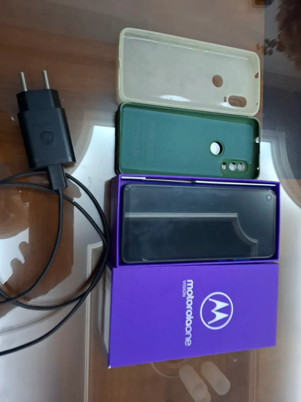 Celular Motorola One Vision 128gb usado