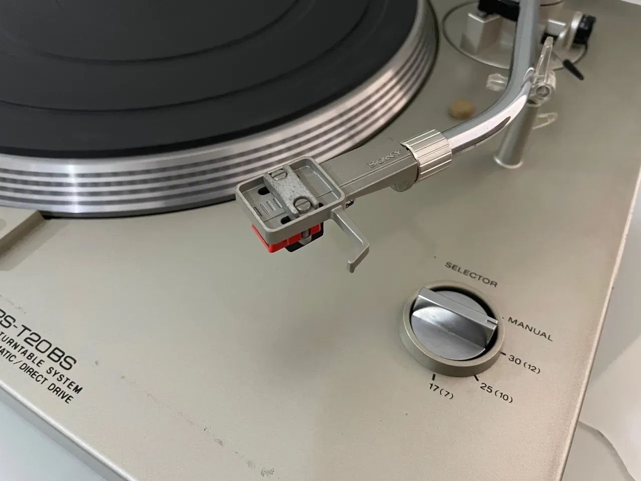 Toca-discos Sony PS-T20BS Automático - Foto 3