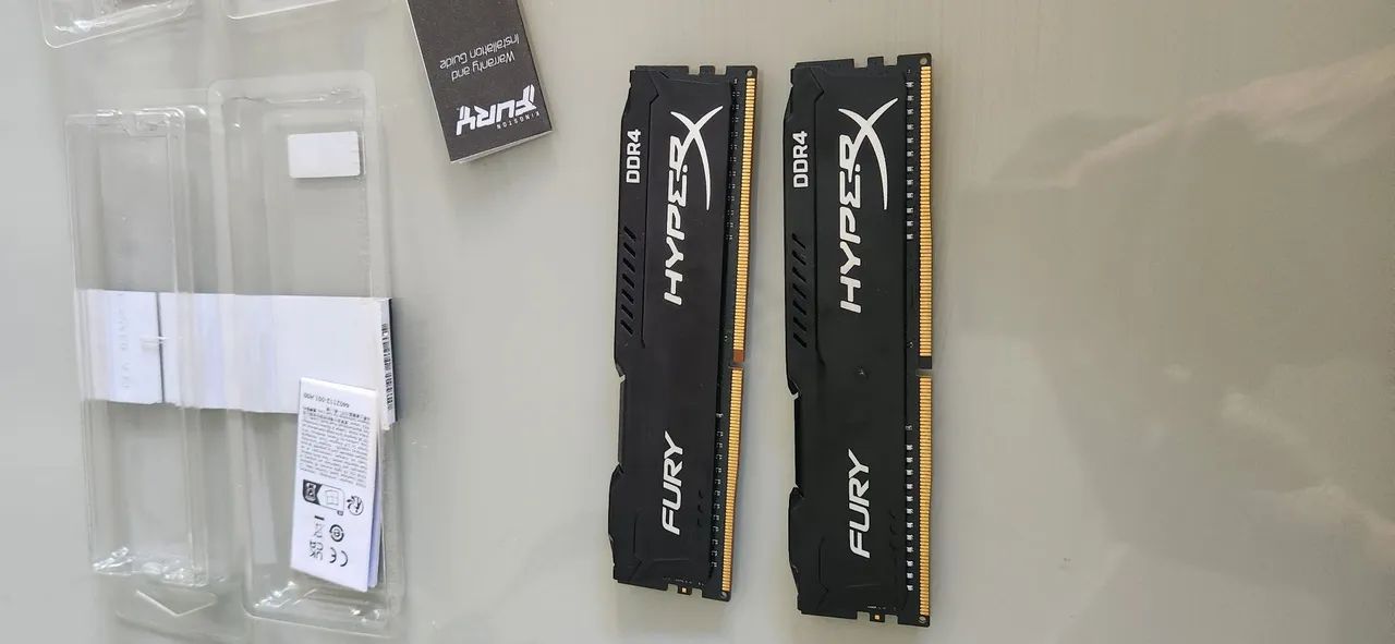 HyperX Fury DDR4 RAM Memory - 8GB (2x4GB)64264605176577124
